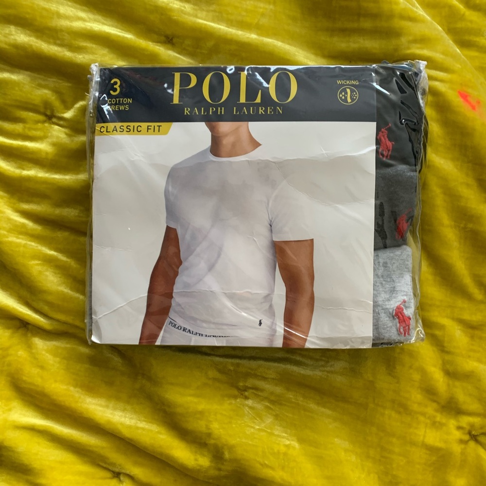 Polo Ralph Lauren 3 cotton crews classic fit